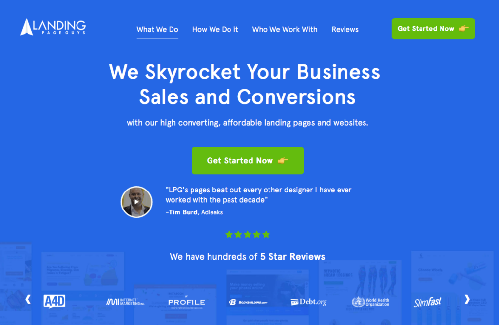 Convey your Unique Value Proposition in the Homepage