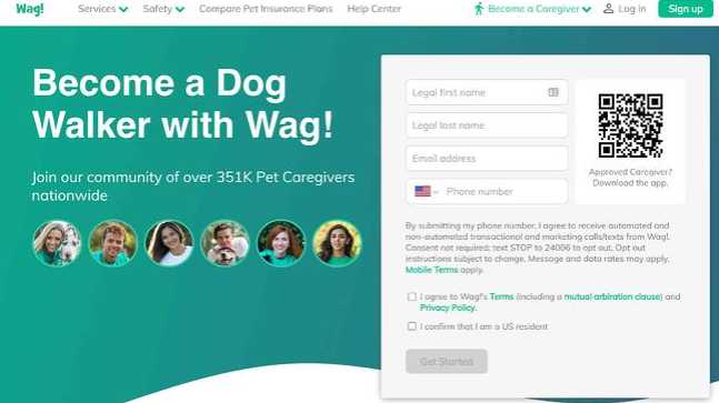 Wag Homepage 